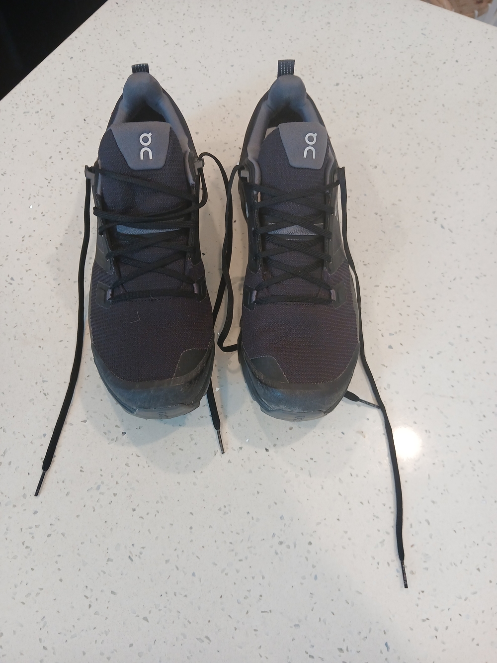 On Cloudwander Waterproof Hiking Shoes US 12 Black